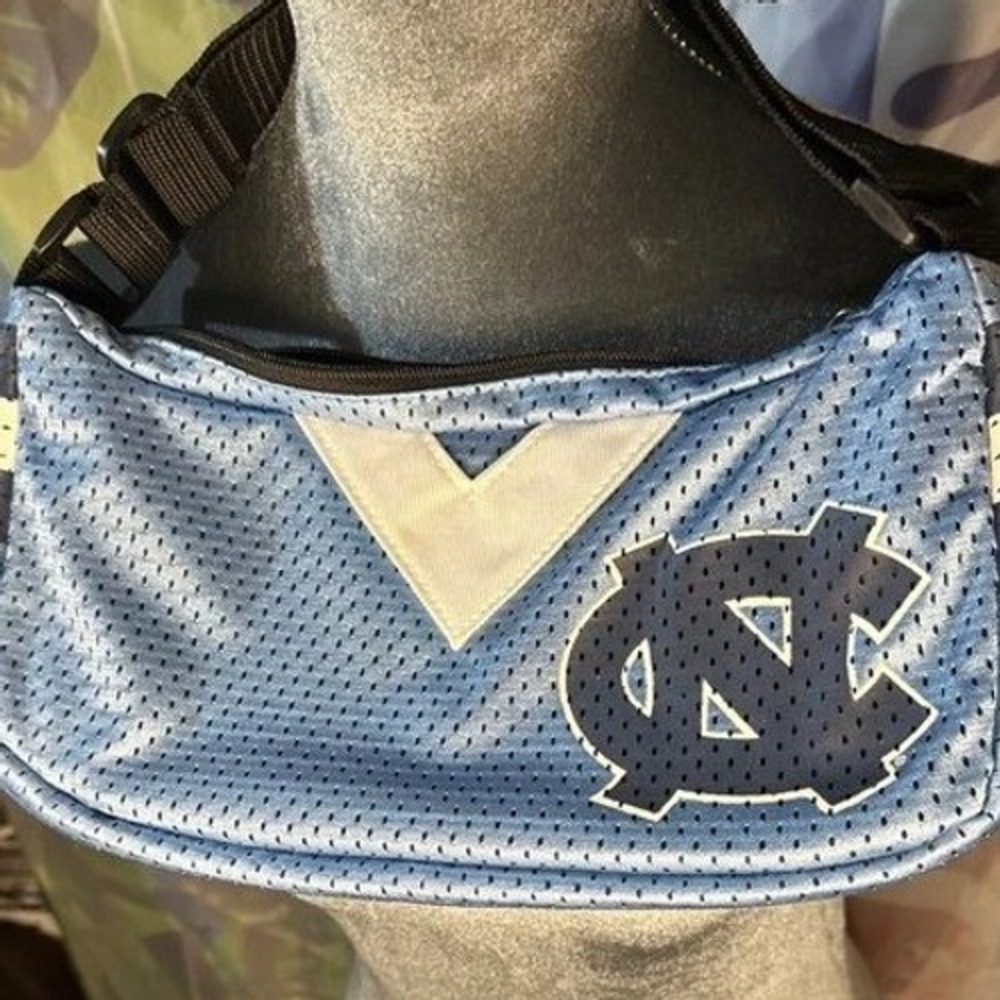 Little Earth UNC Tar Heels Purse Womens OS Blue Excellent Jersey Mesh NCAA Bag